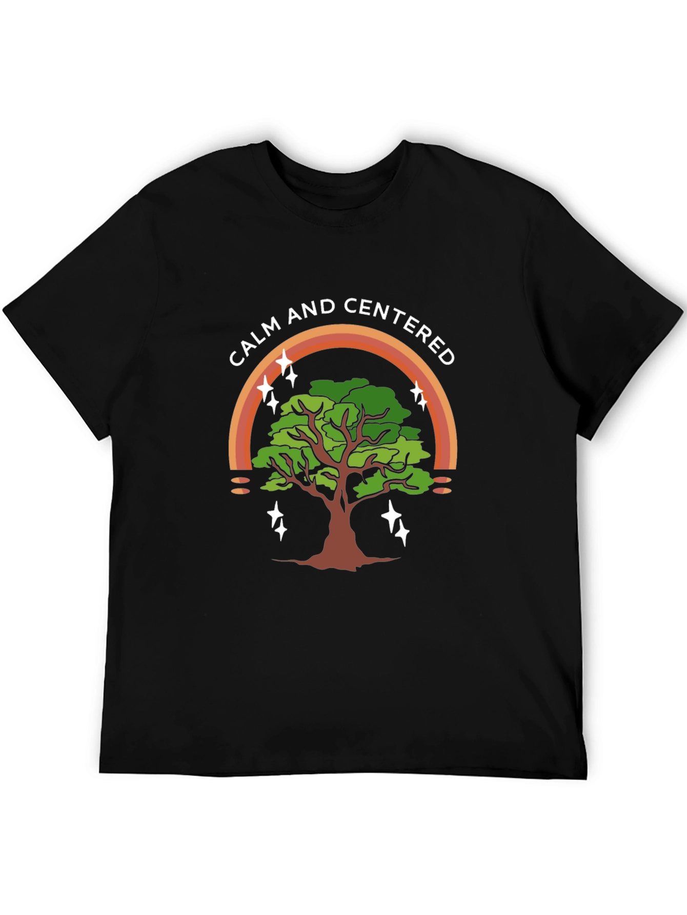 Calm & Centered Tree Graphic Tee