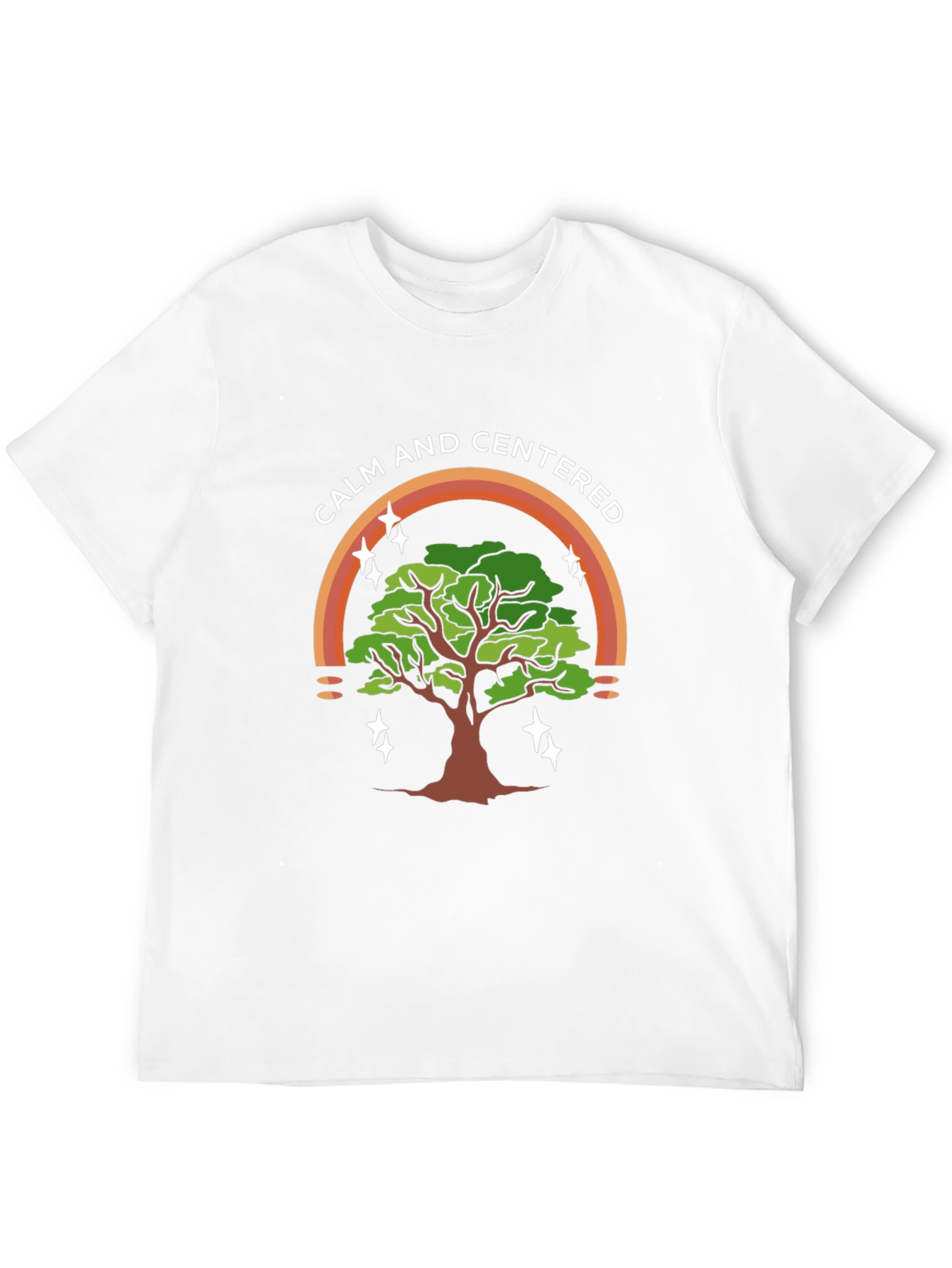 Calm & Centered Tree Graphic Tee