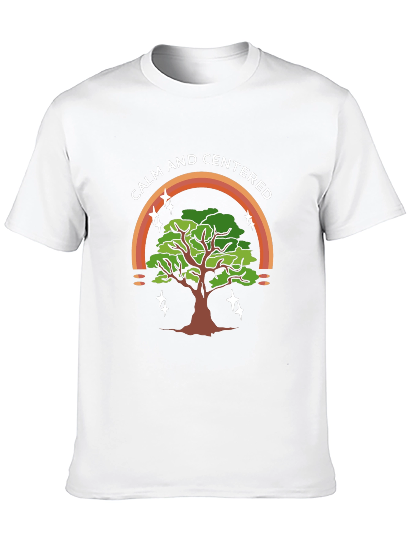 Calm & Centered Tree Graphic Tee