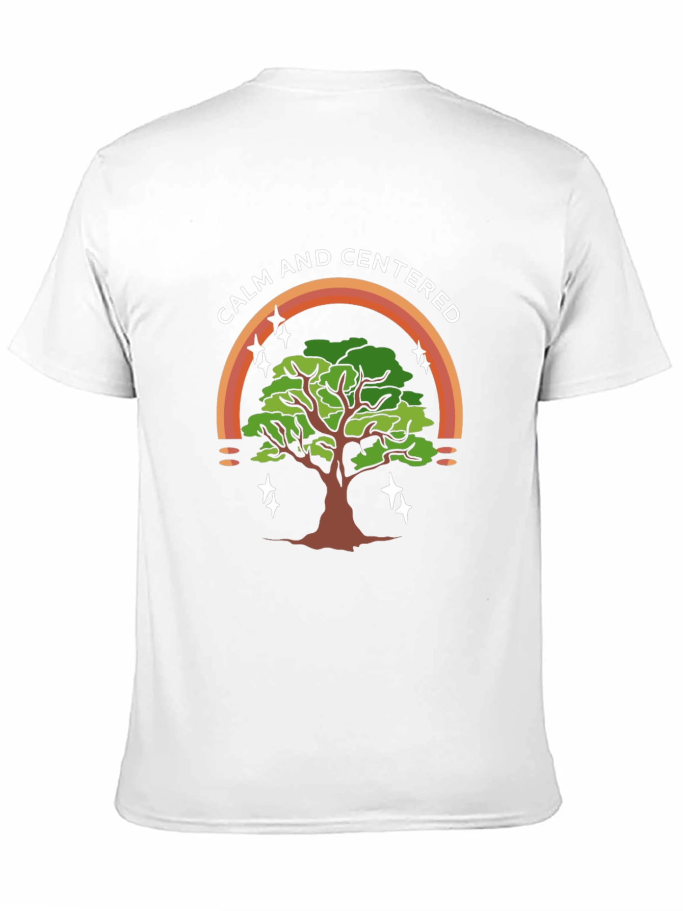 Calm & Centered Tree Graphic Tee