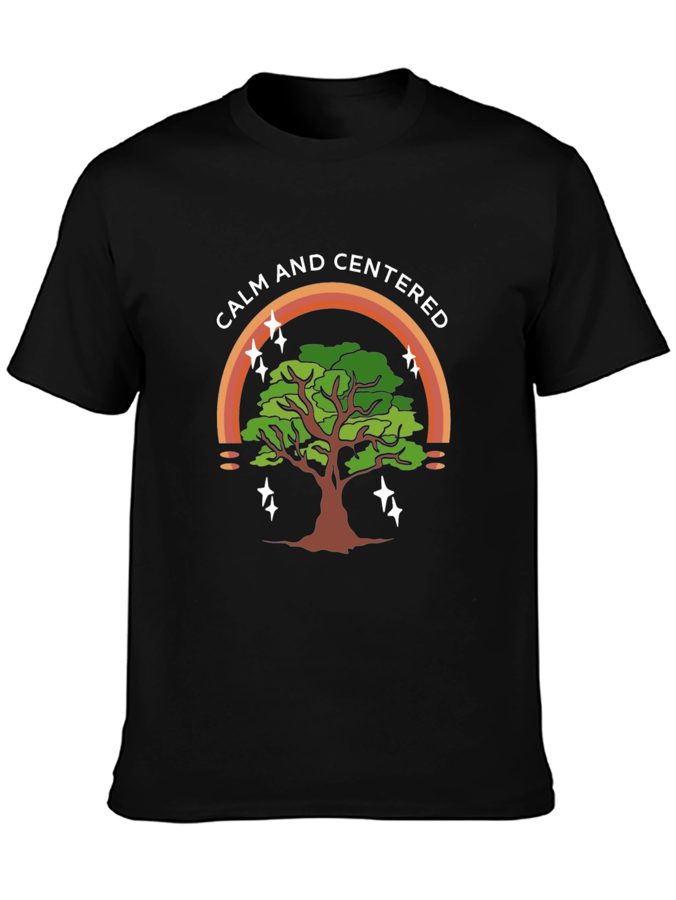 Calm & Centered Tree Graphic Tee