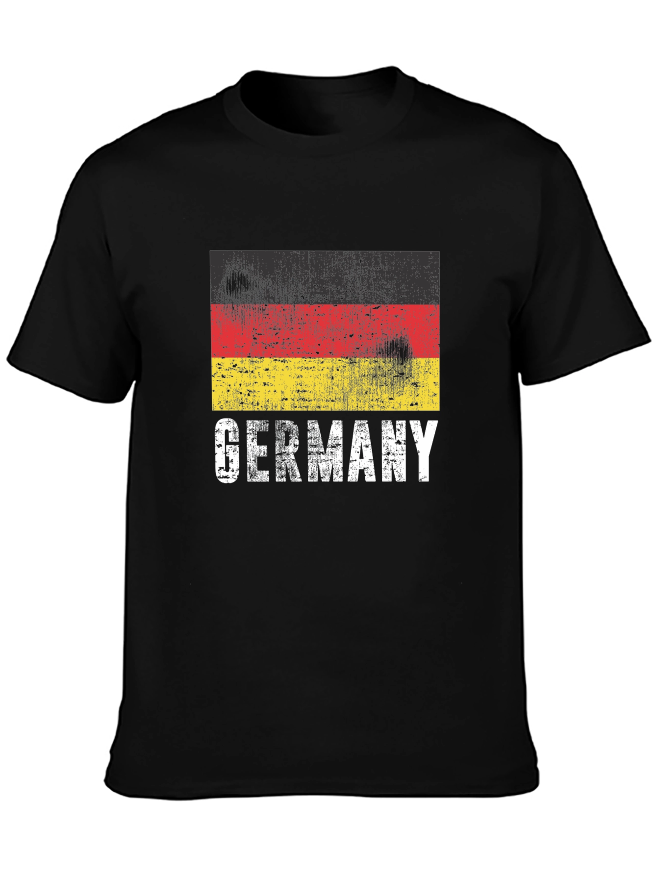 Germany Flag Graphic Tee - Distressed Print