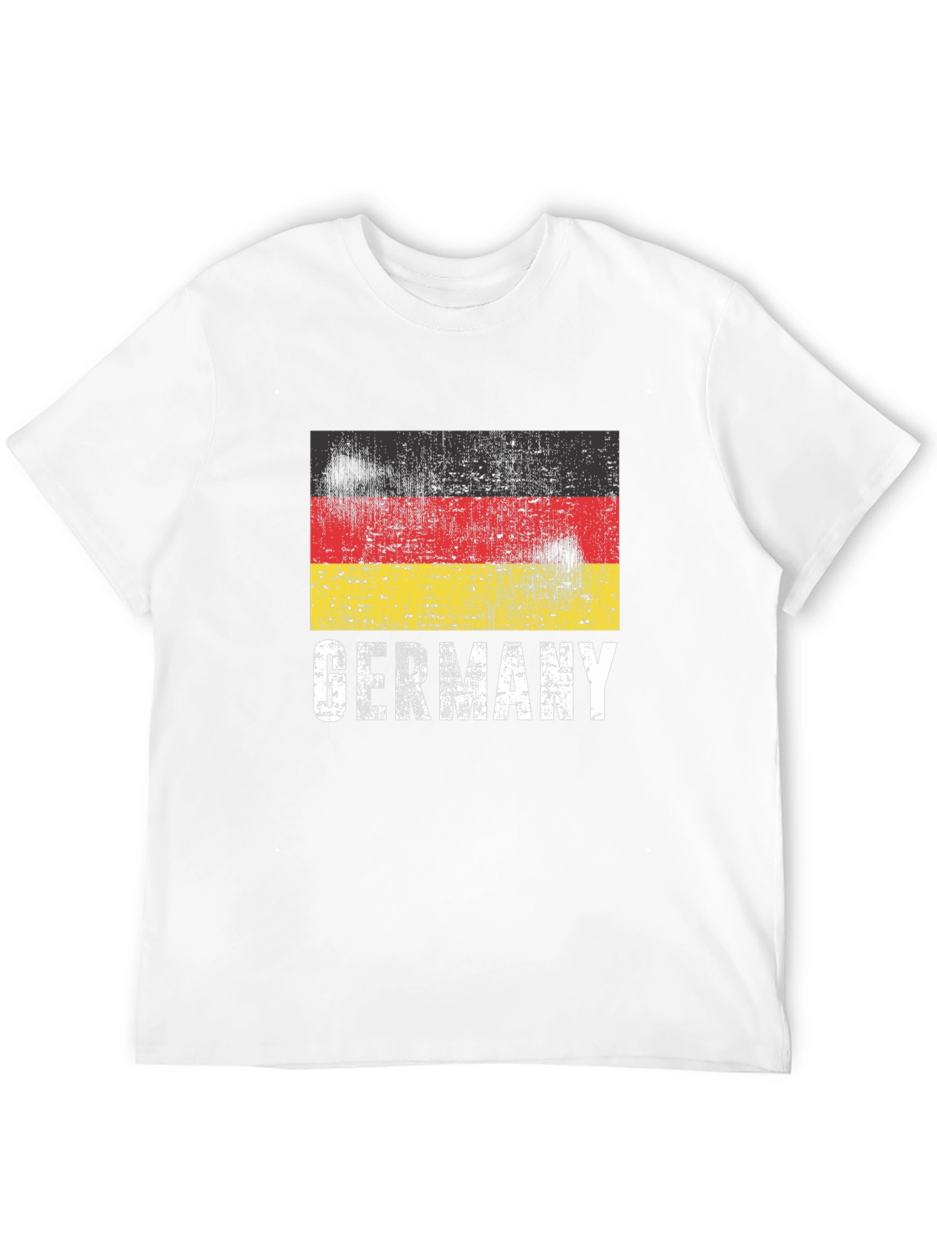 Germany Flag Graphic Tee - Distressed Print