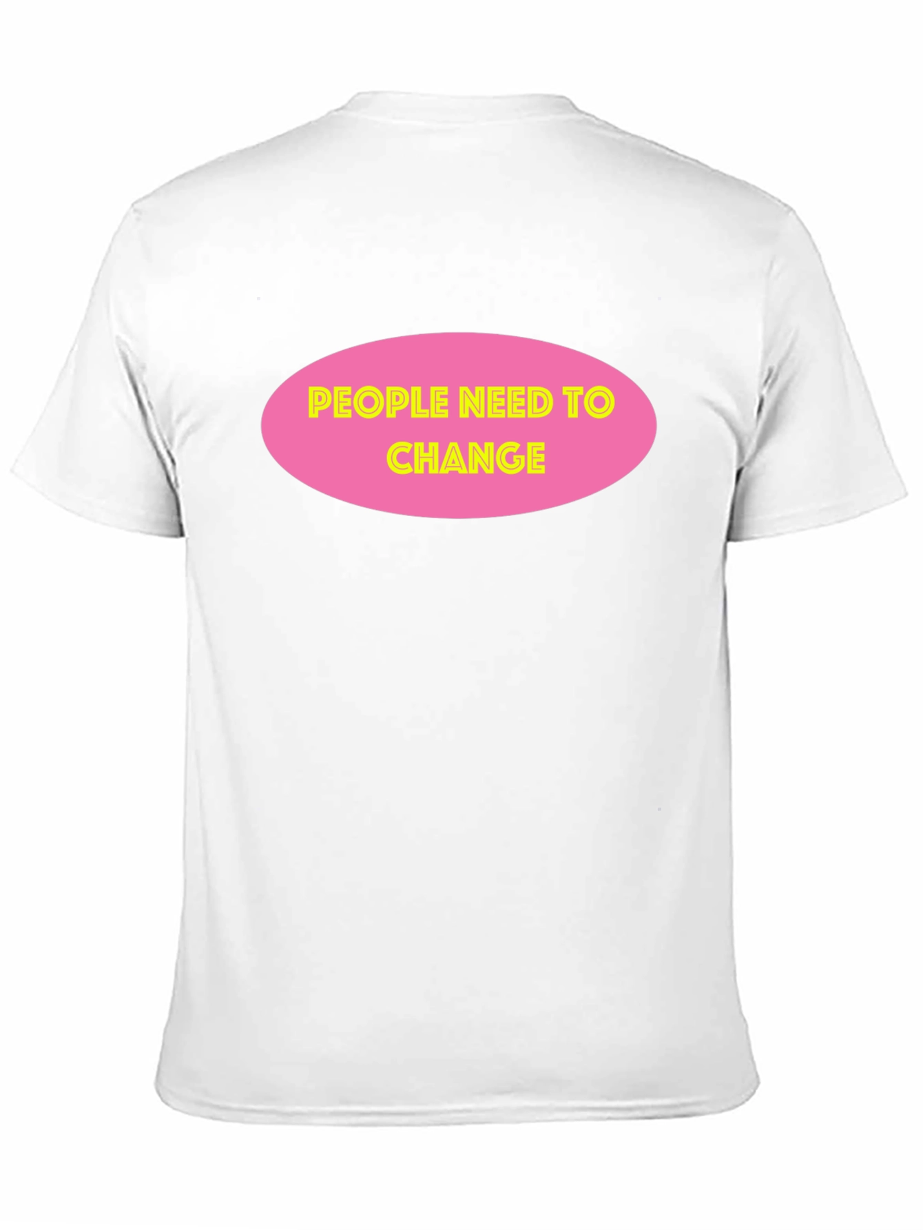 People Need To Change Black Graphic Tee