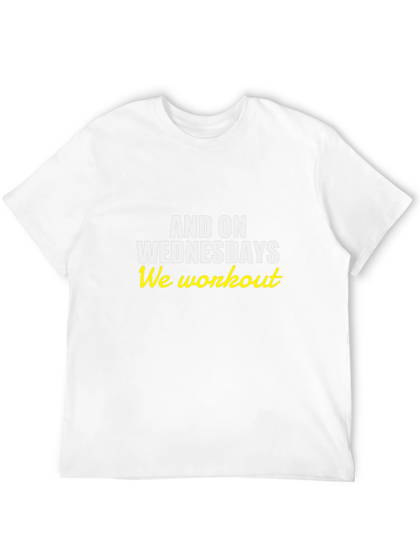 Wednesday Workout Black T-Shirt