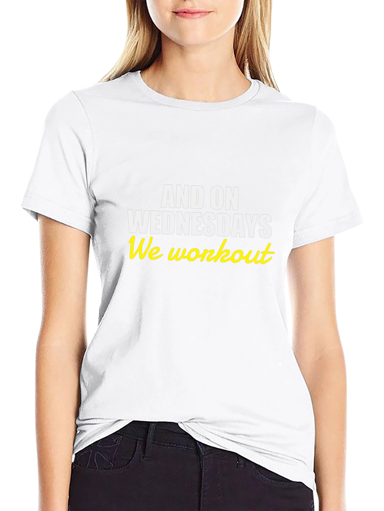 Wednesday Workout Black T-Shirt