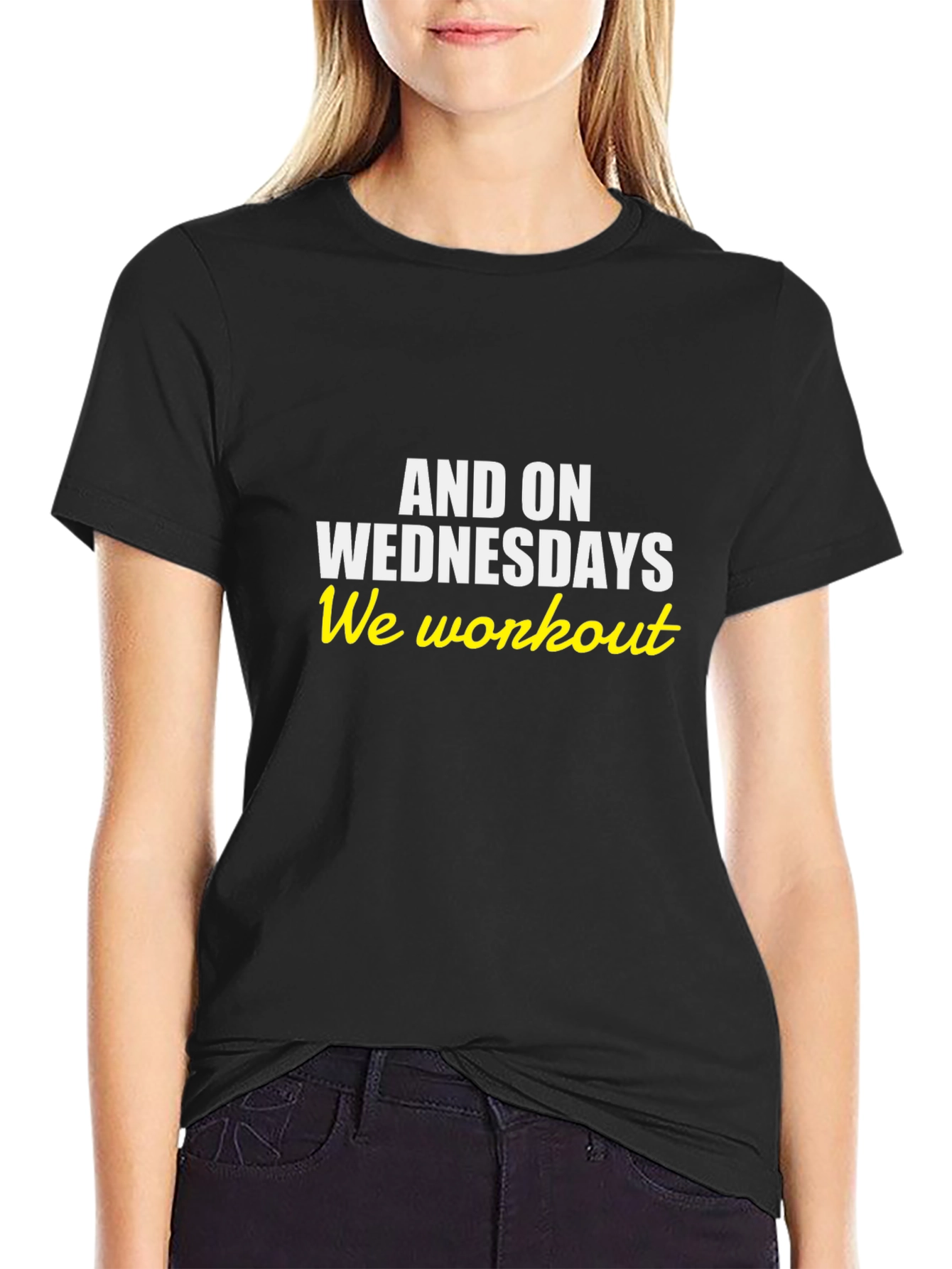 Wednesday Workout Black T-Shirt