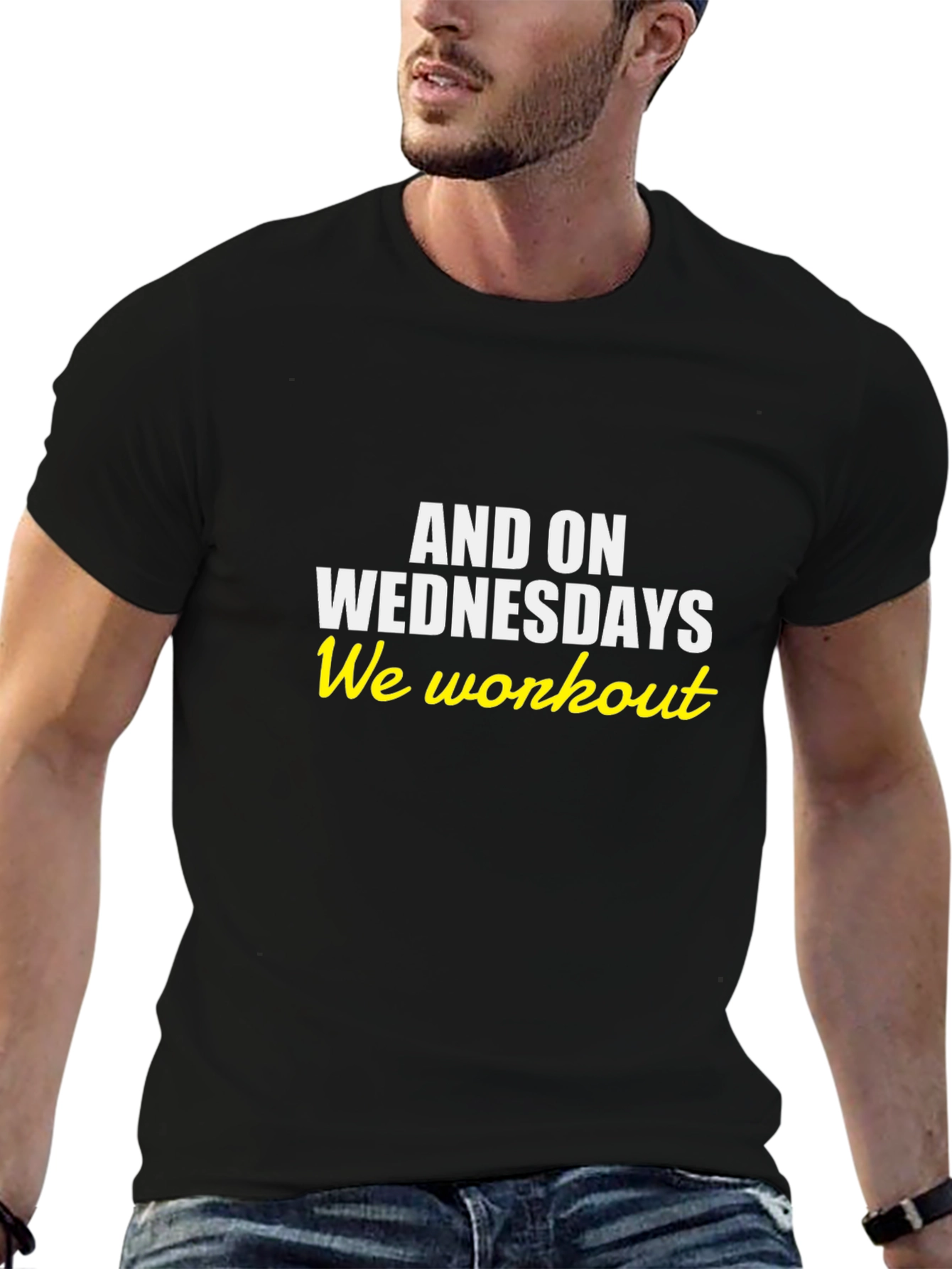 Wednesday Workout Black T-Shirt