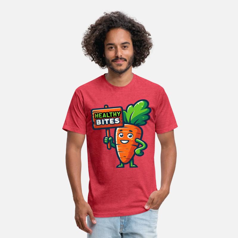 Healthy Bites Carrot Fun Veggie tee
