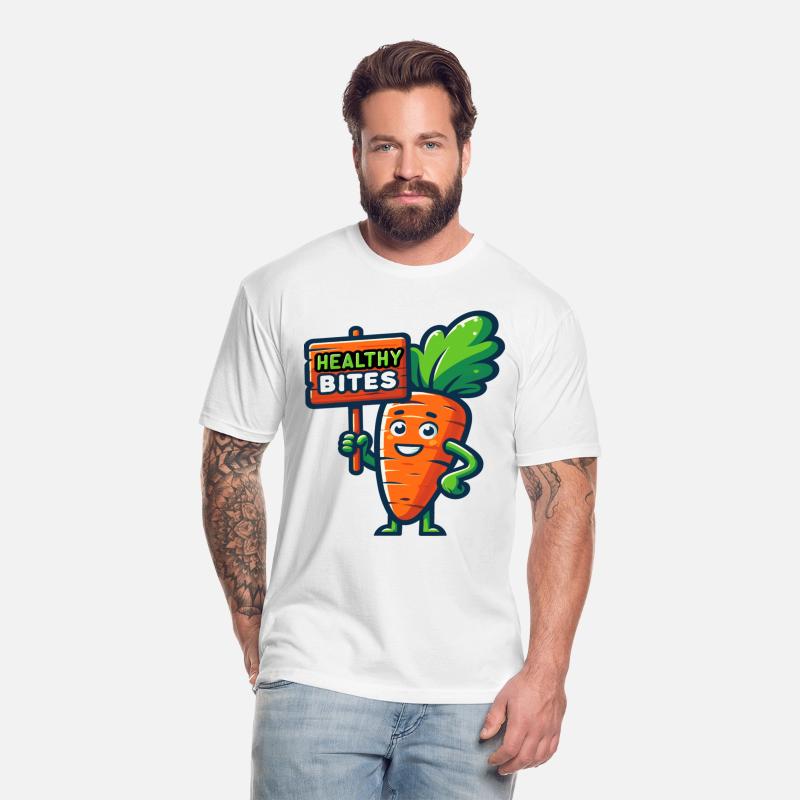 Healthy Bites Carrot Fun Veggie tee