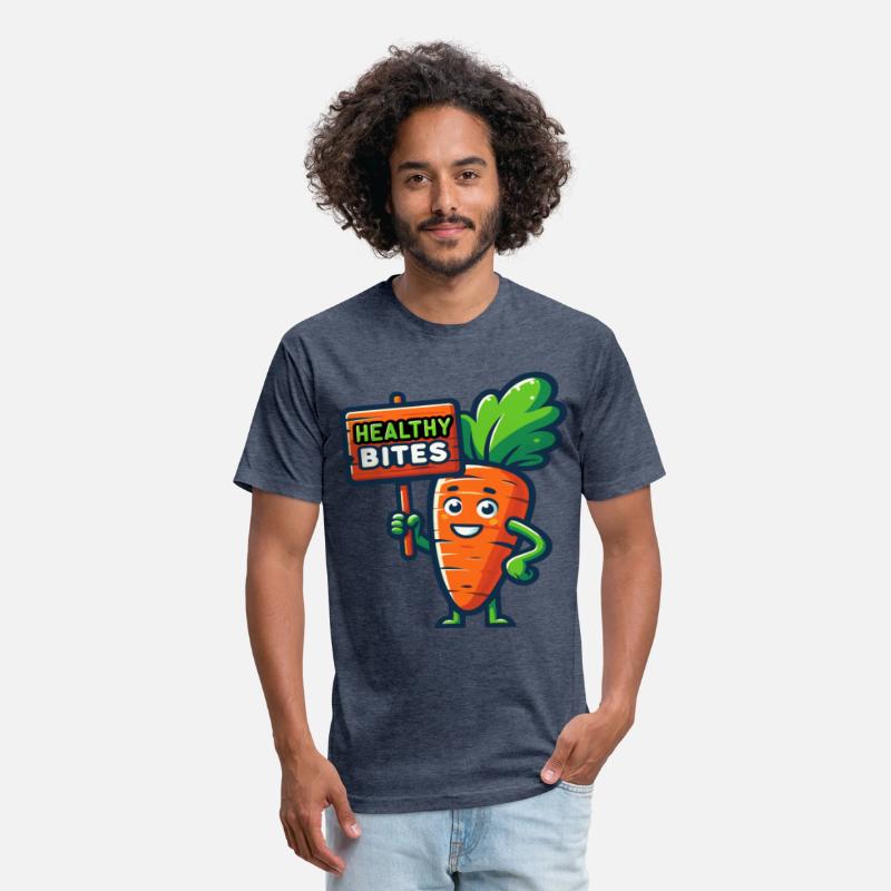 Healthy Bites Carrot Fun Veggie tee