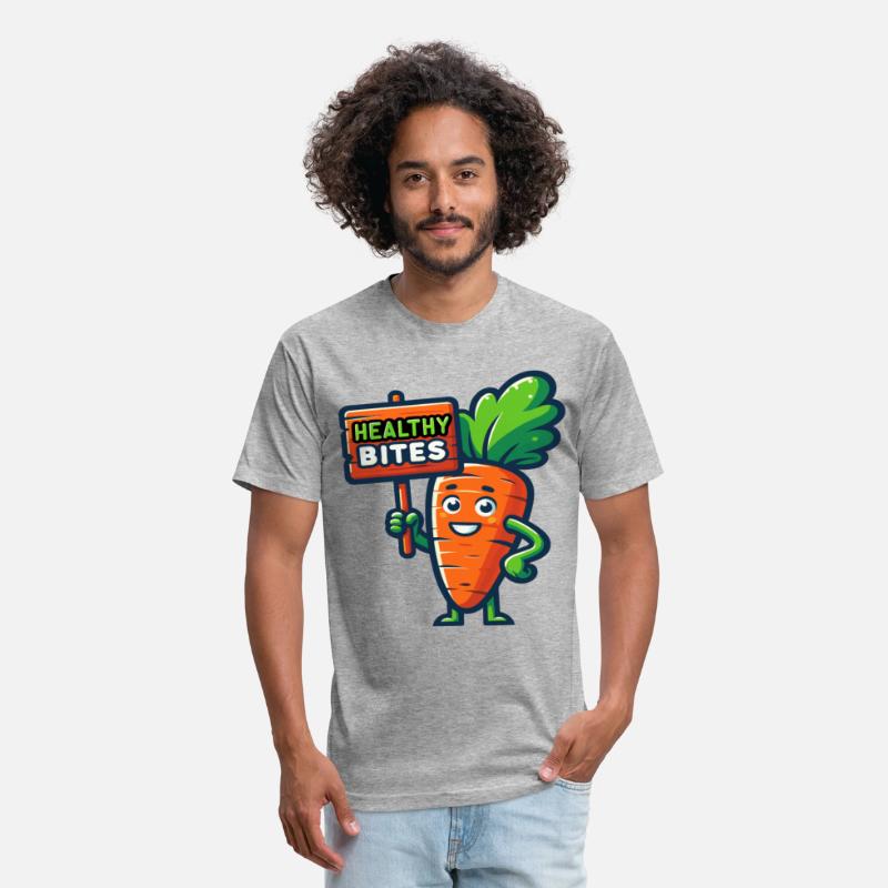 Healthy Bites Carrot Fun Veggie tee