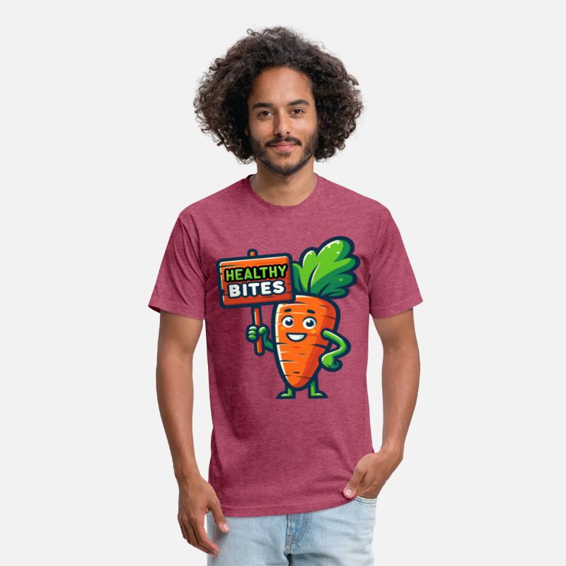 Healthy Bites Carrot Fun Veggie tee