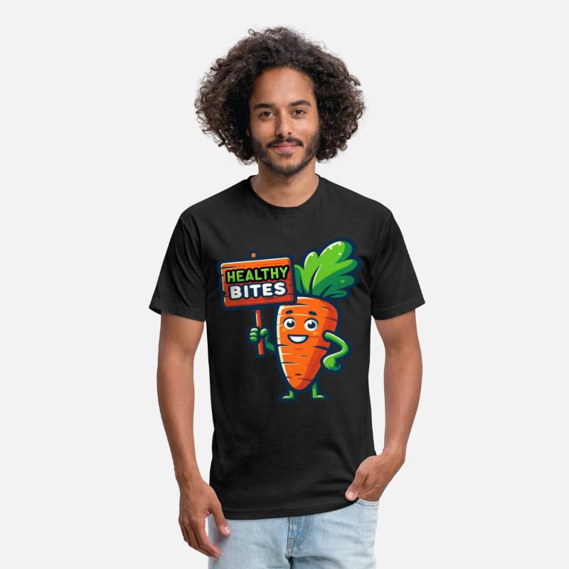 Healthy Bites Carrot Fun Veggie tee