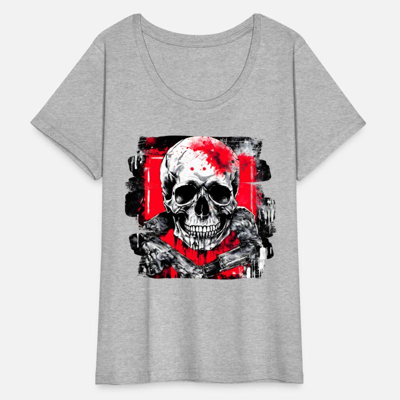 Heavy Metal Trash Polka Tattoo Style