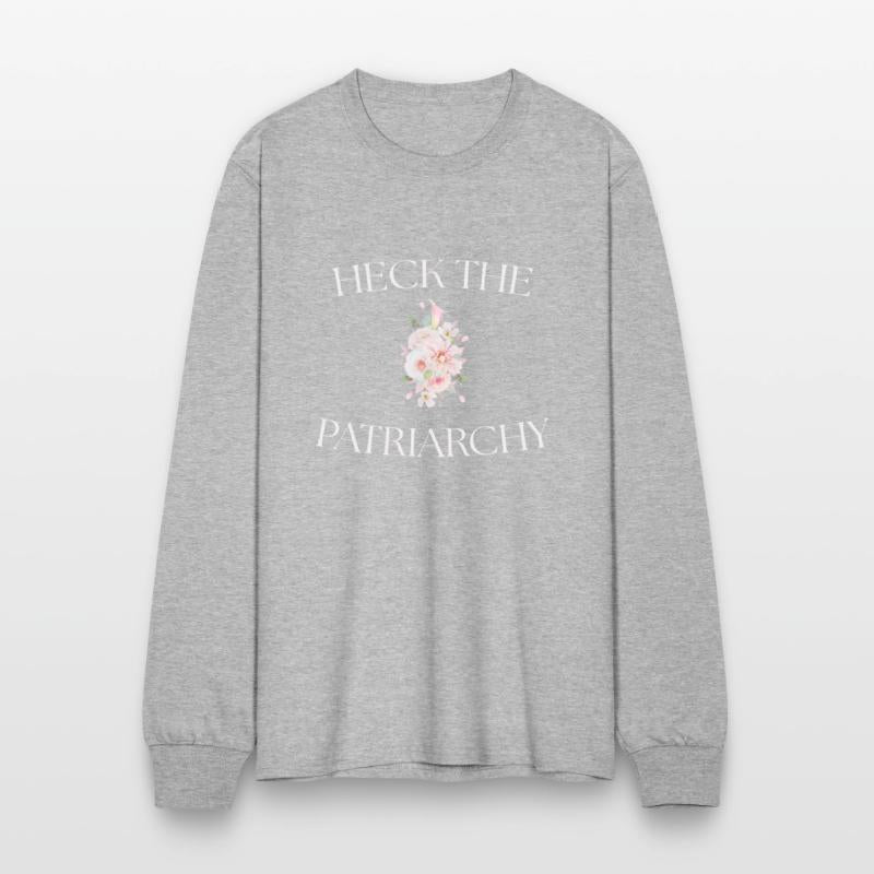 Heck The Patriarchy Funny Flower Feminist