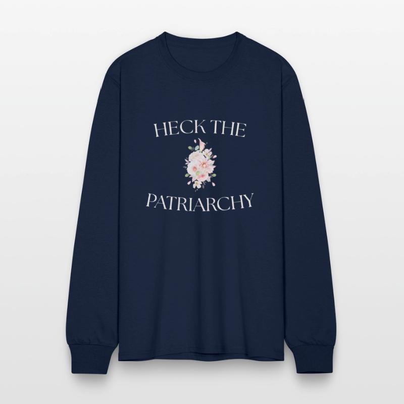 Heck The Patriarchy Funny Flower Feminist