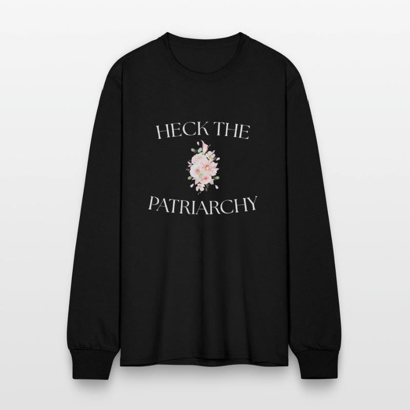 Heck The Patriarchy Funny Flower Feminist