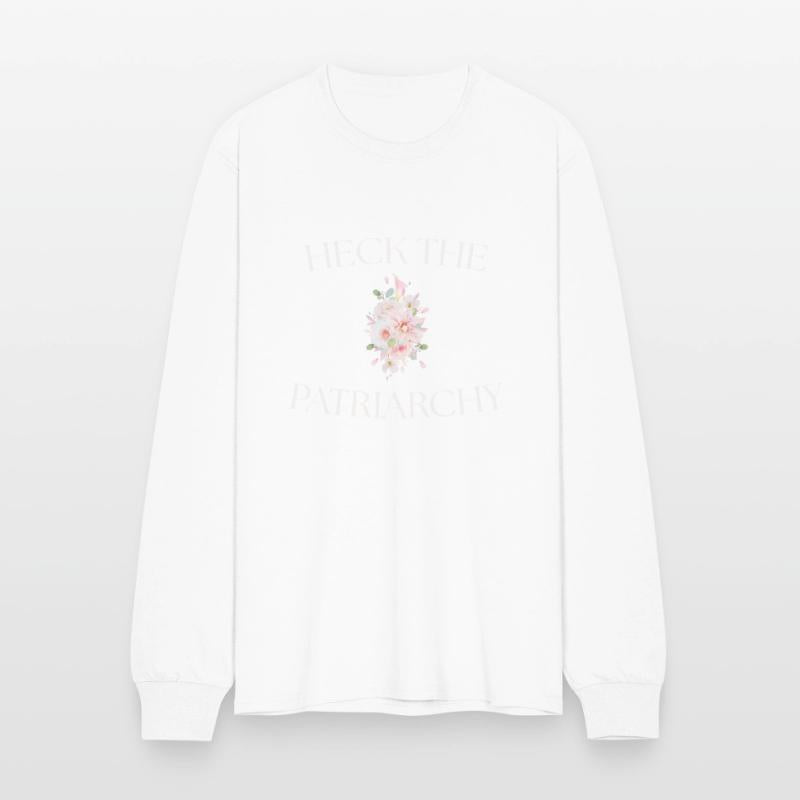 Heck The Patriarchy Funny Flower Feminist