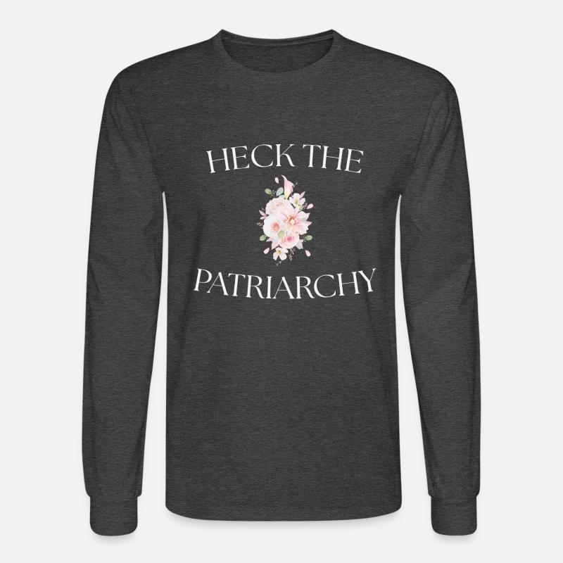 Heck The Patriarchy Funny Flower Feminist