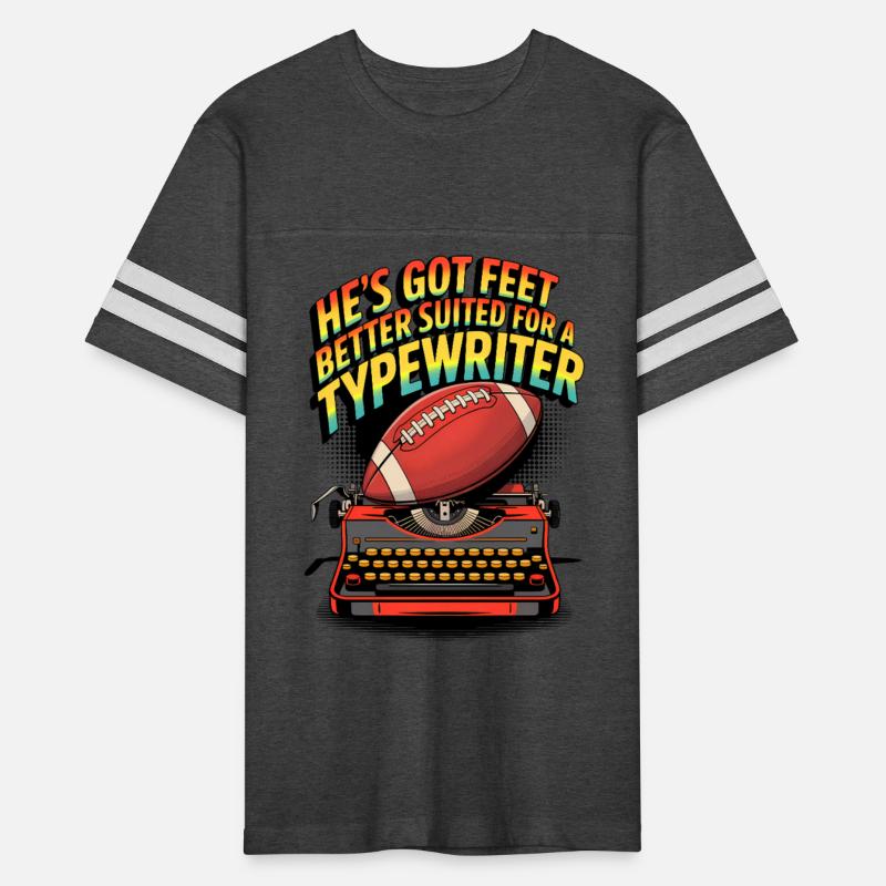 He's Got Feet Better Suited for a Typewriter