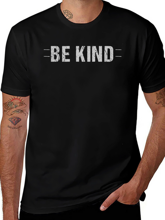 Be Kind Graphic Tee - Black Casual Shirt