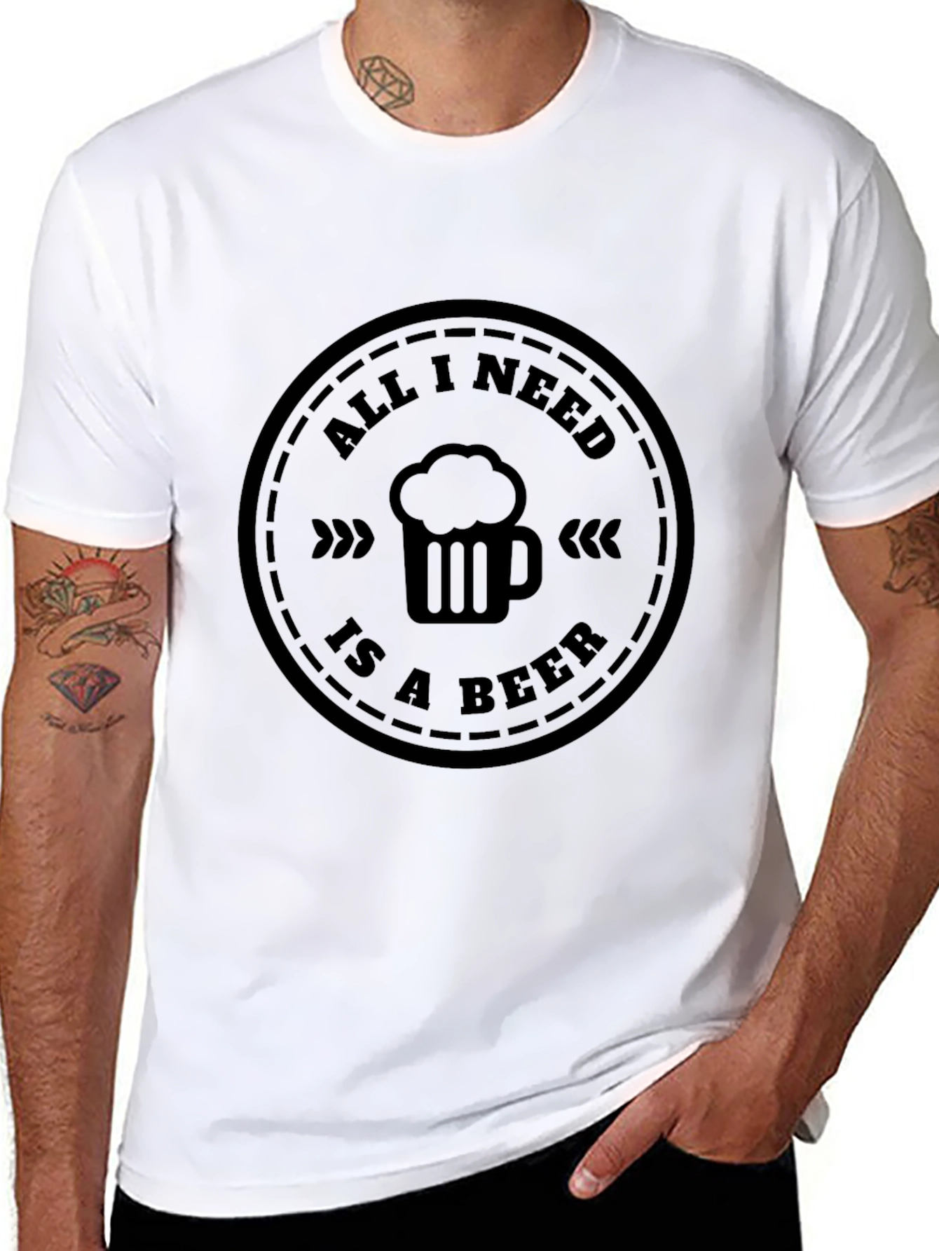 All I Need Is a Beer Graphic T-Shirt