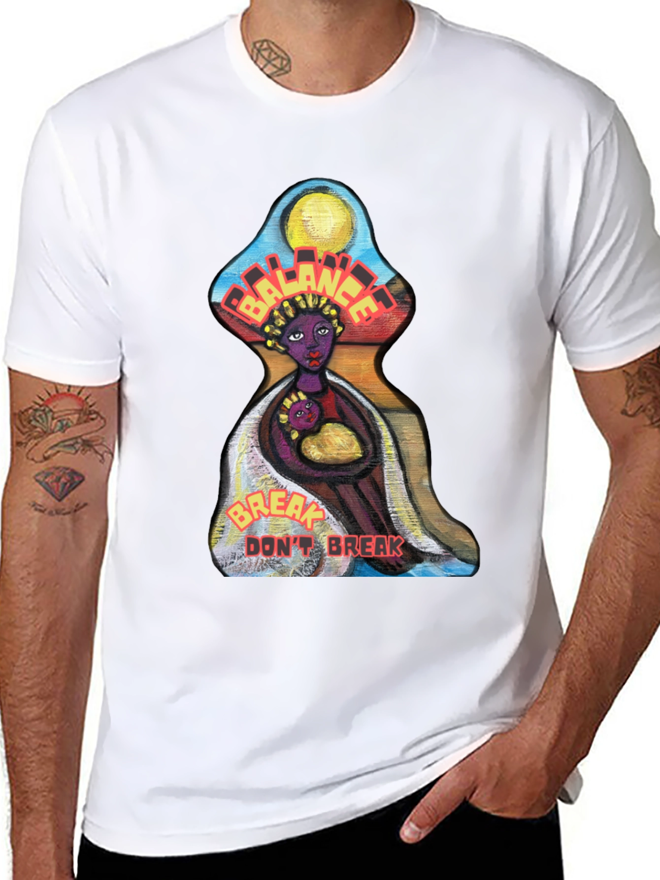 Balance T-Shirt - Break Dont Break