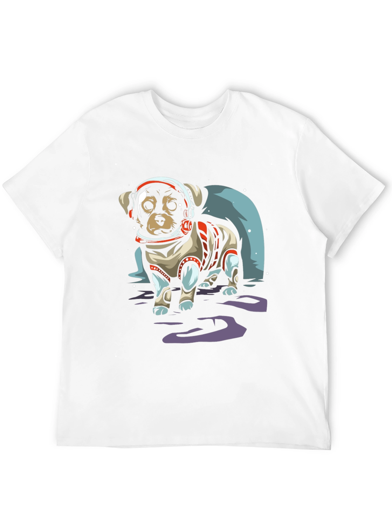 Astronaut Dog T-Shirt - Space Puppy Tee