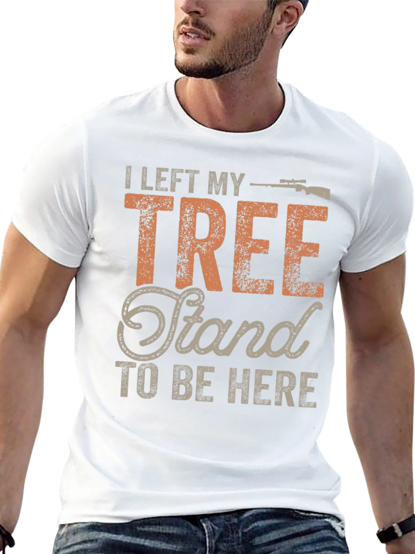 Hunting T-Shirt: I Left My Tree Stand