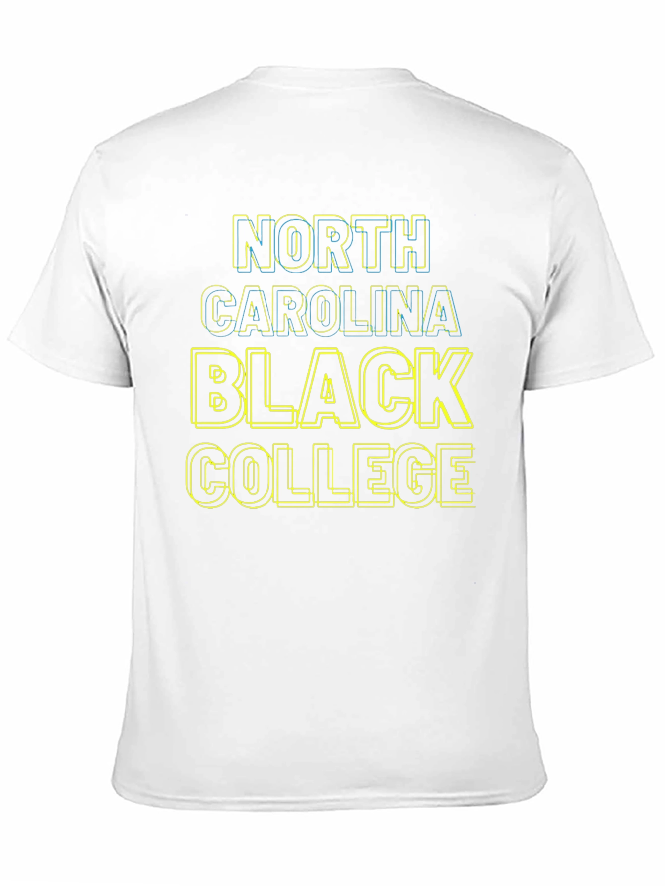 North Carolina Black College Graphic T-Shirt