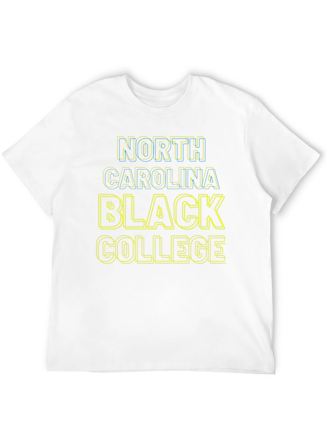 North Carolina Black College Graphic T-Shirt