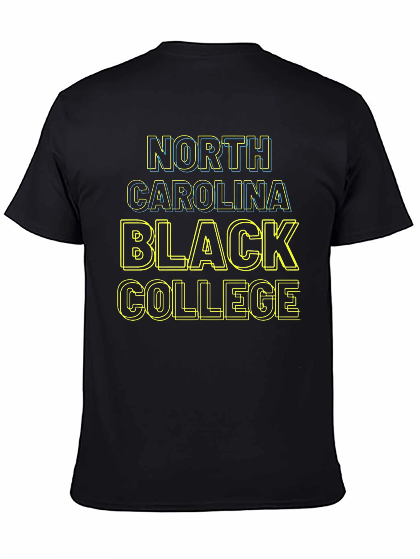 North Carolina Black College Graphic T-Shirt