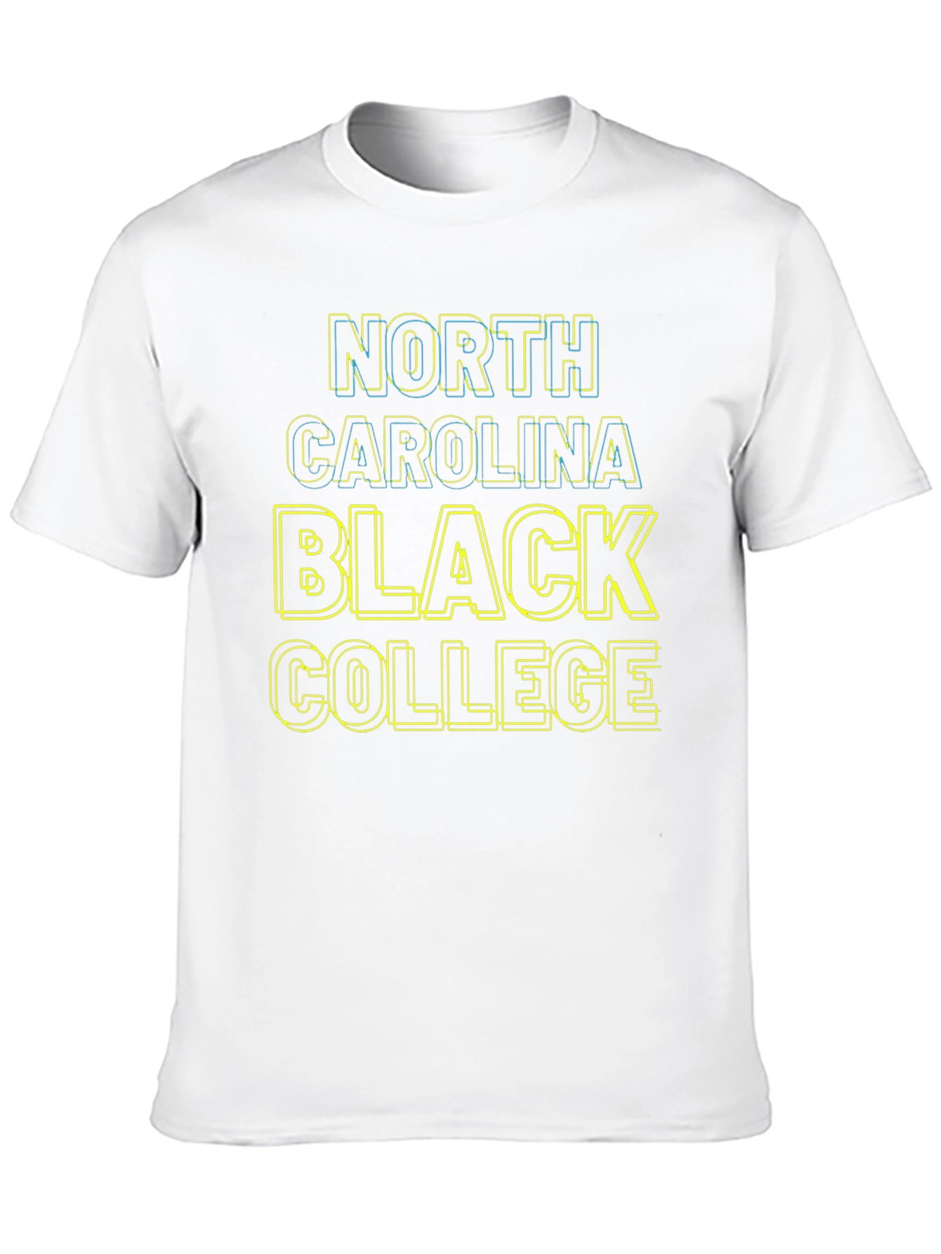 North Carolina Black College Graphic T-Shirt