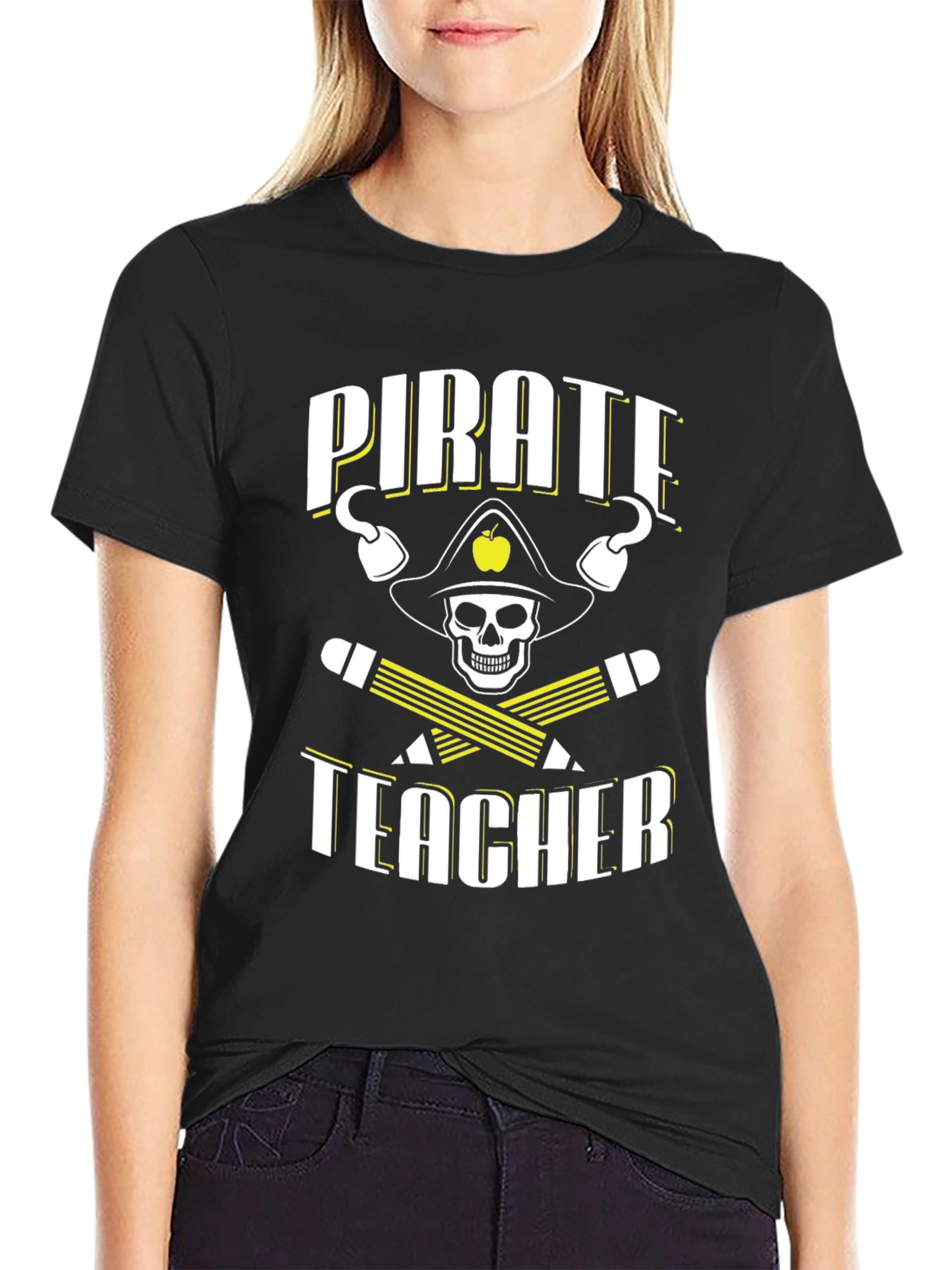 Pirate Teacher T-Shirt - School Graphic Tee