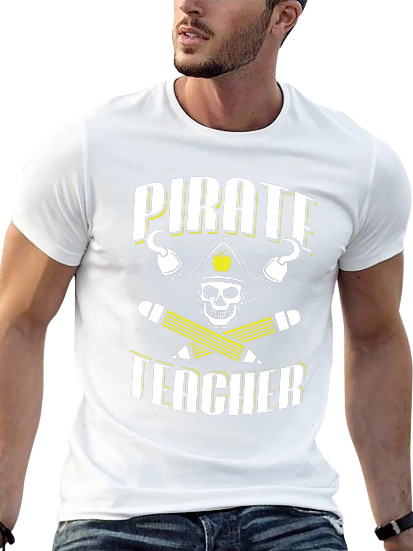 Pirate Teacher T-Shirt - School Graphic Tee