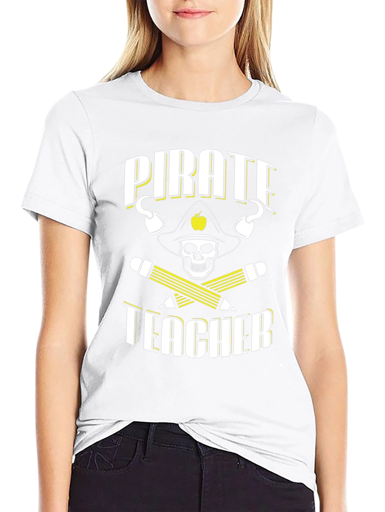Pirate Teacher T-Shirt - School Graphic Tee