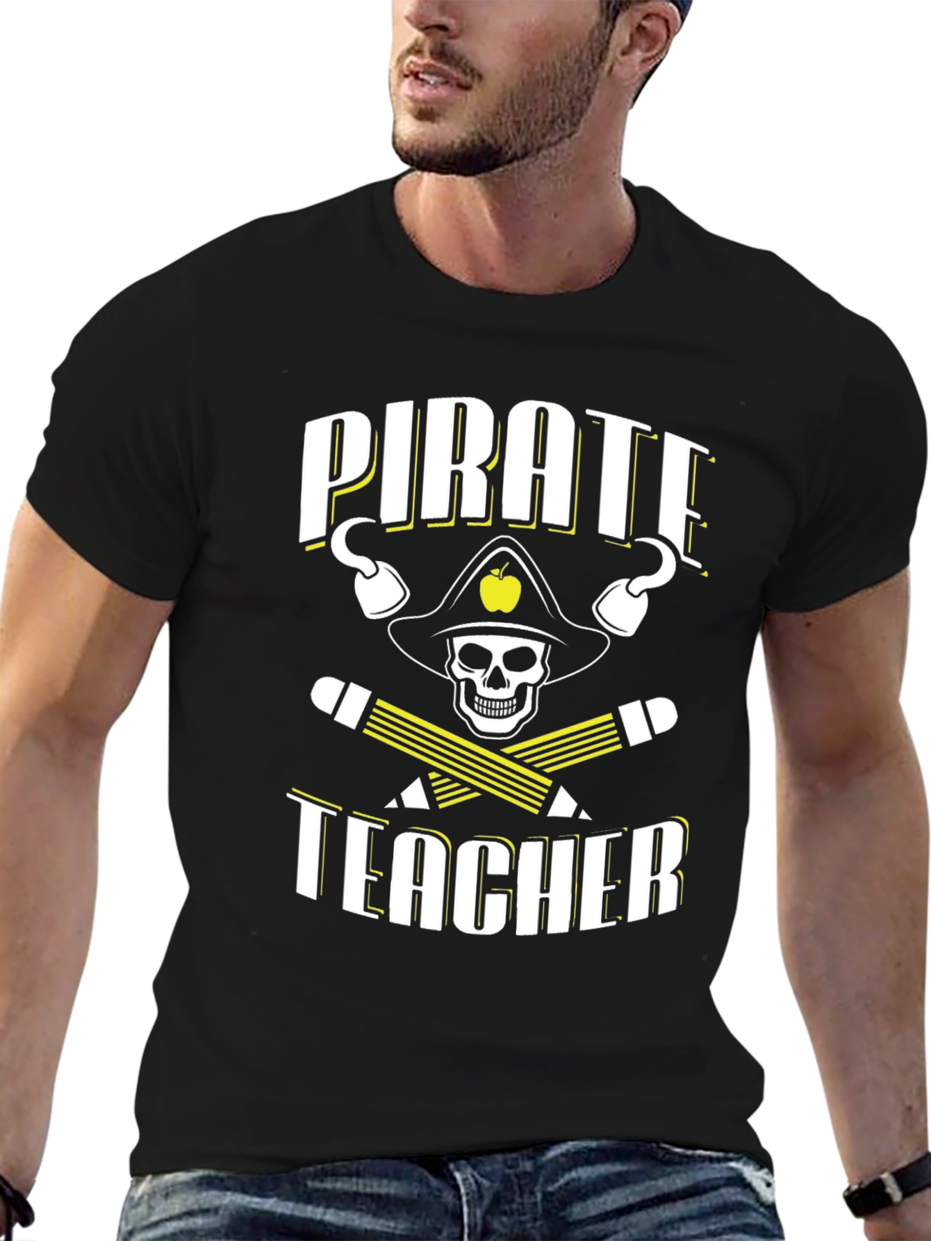 Pirate Teacher T-Shirt - School Graphic Tee