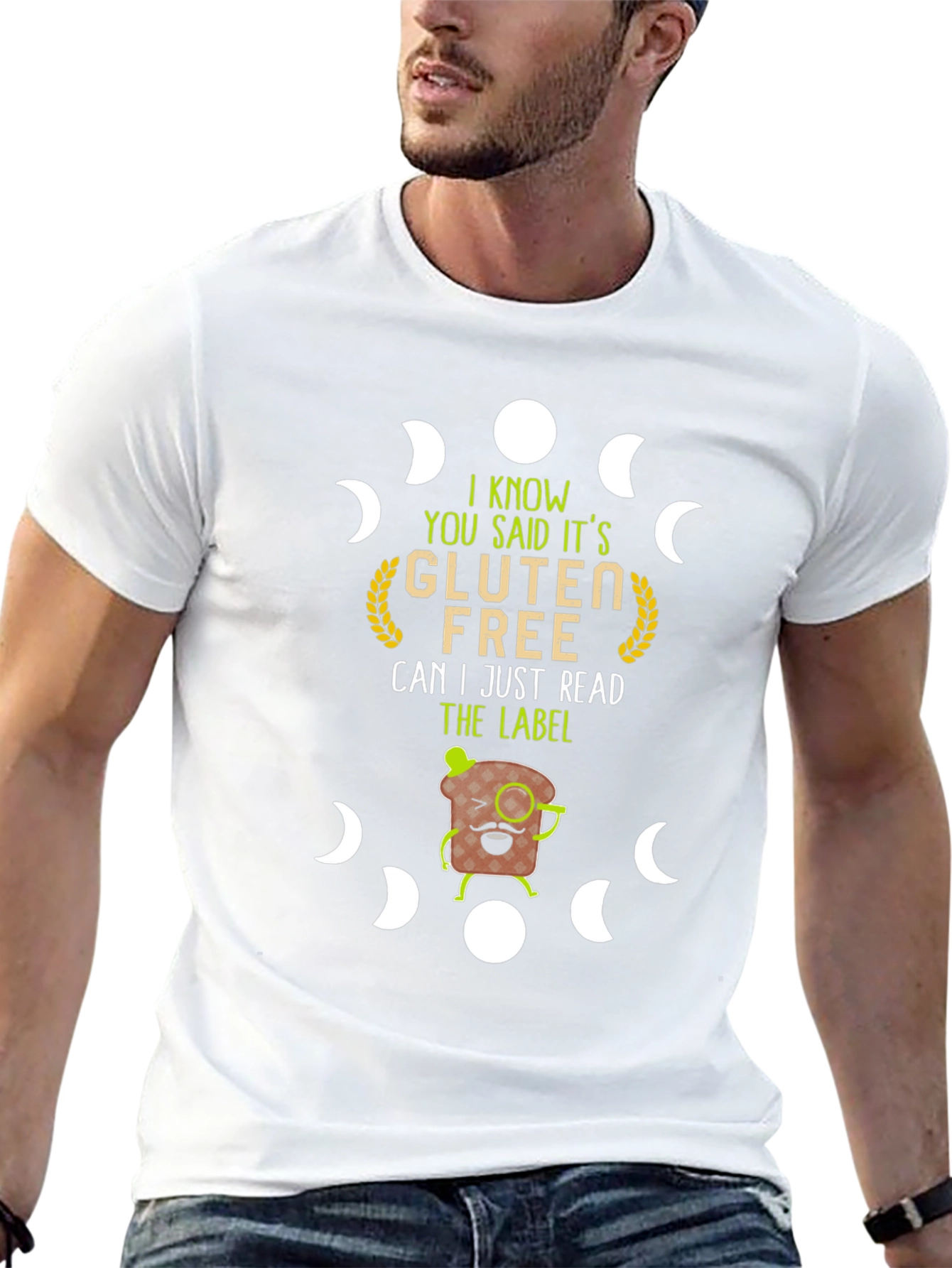 Gluten Free T-Shirt - Read the Label!