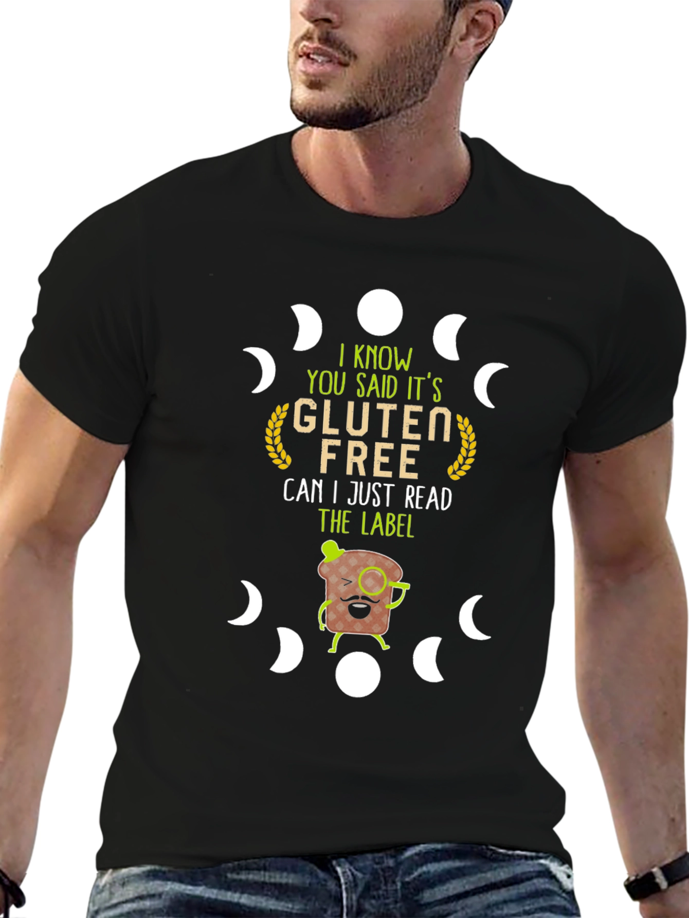 Gluten Free T-Shirt - Read the Label!