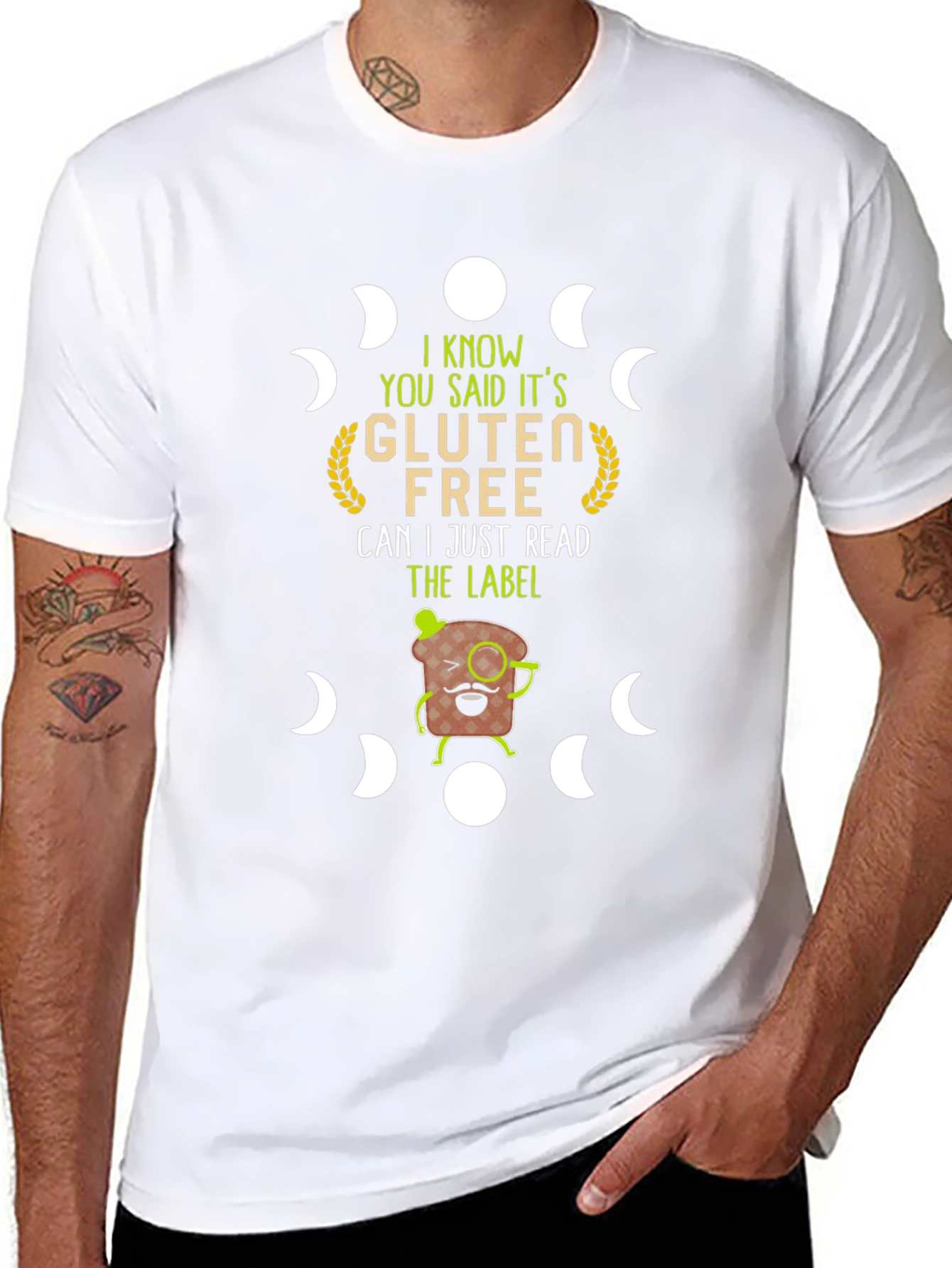 Gluten Free T-Shirt - Read the Label!
