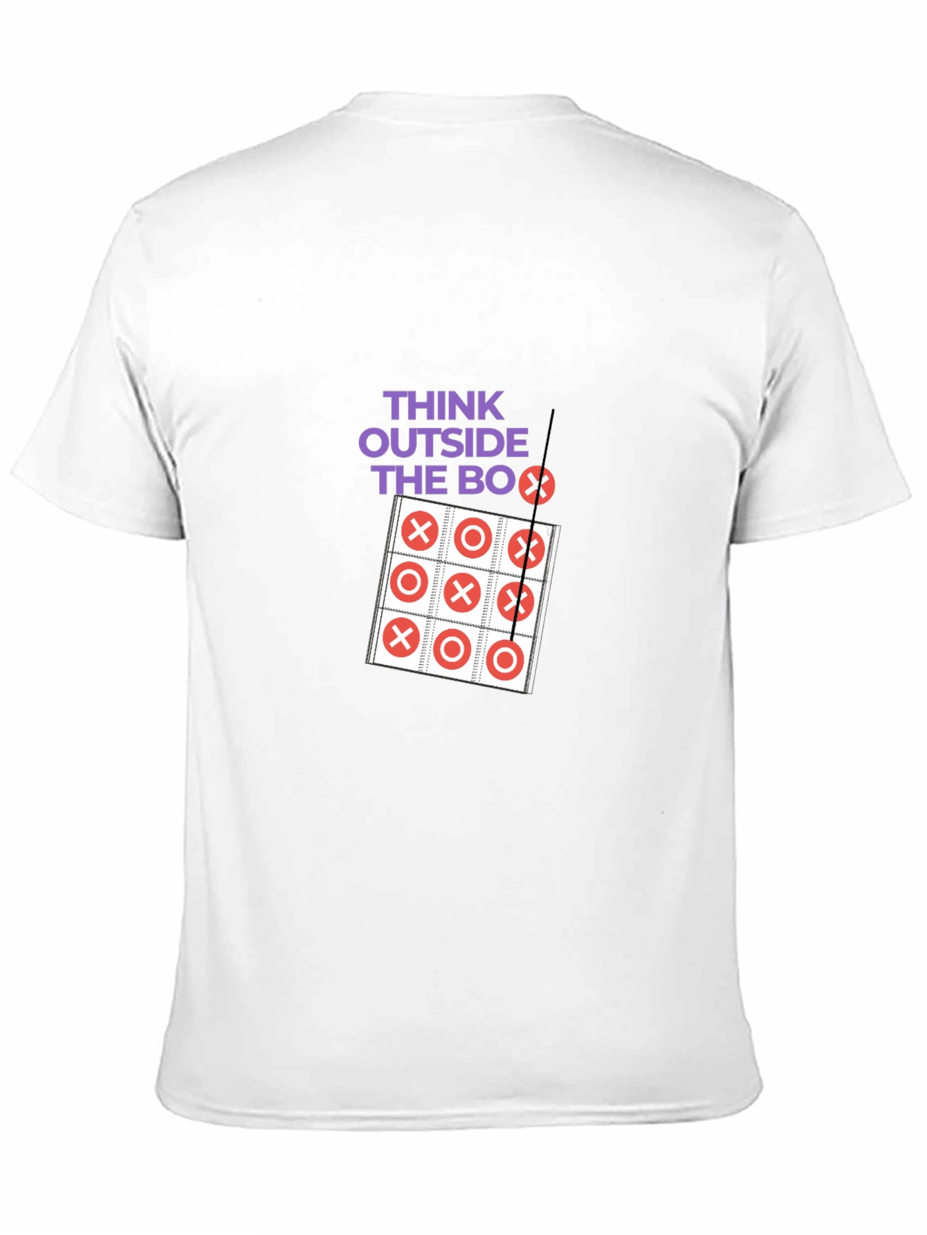 Think Outside the Box Tic-Tac-Toe Graphic Tee
