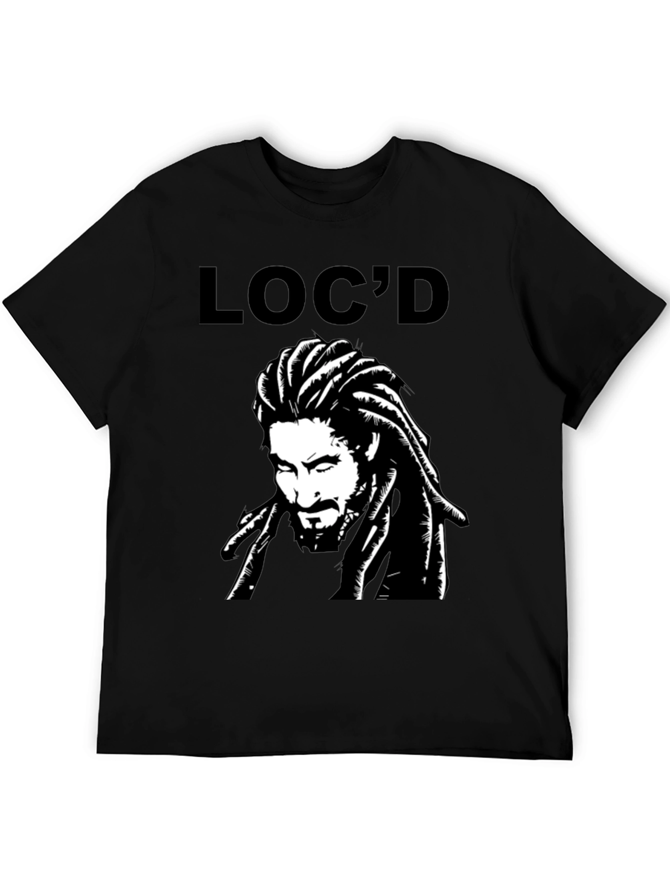 Locd T-Shirt: Dreadlocks Graphic Tee for Men