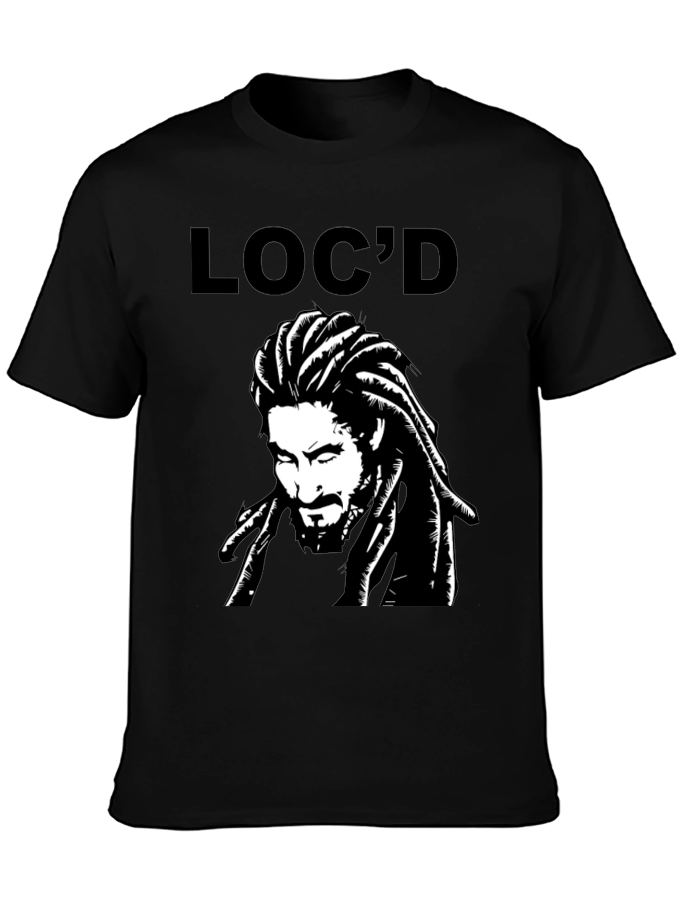 Locd T-Shirt: Dreadlocks Graphic Tee for Men