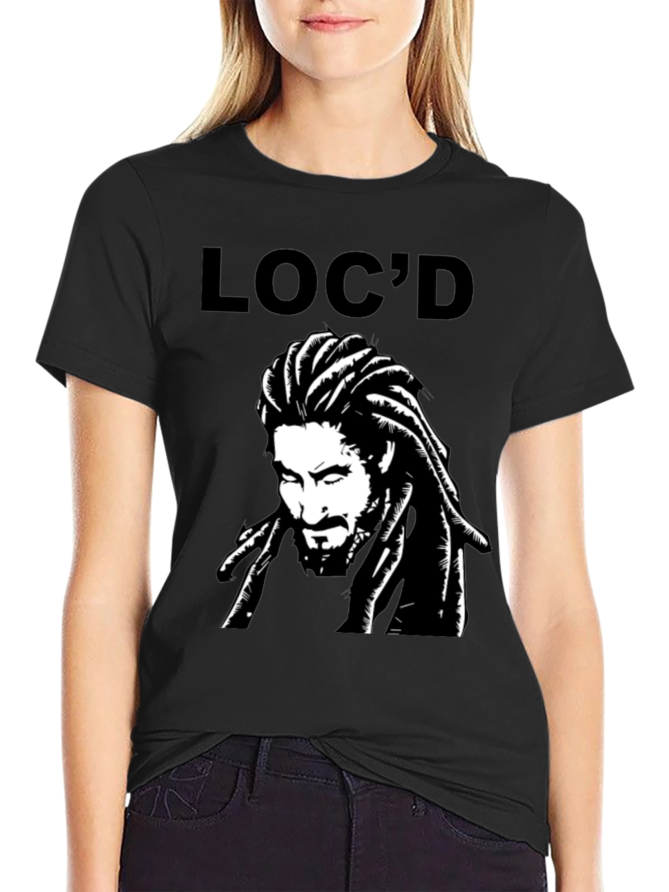 Locd T-Shirt: Dreadlocks Graphic Tee for Men