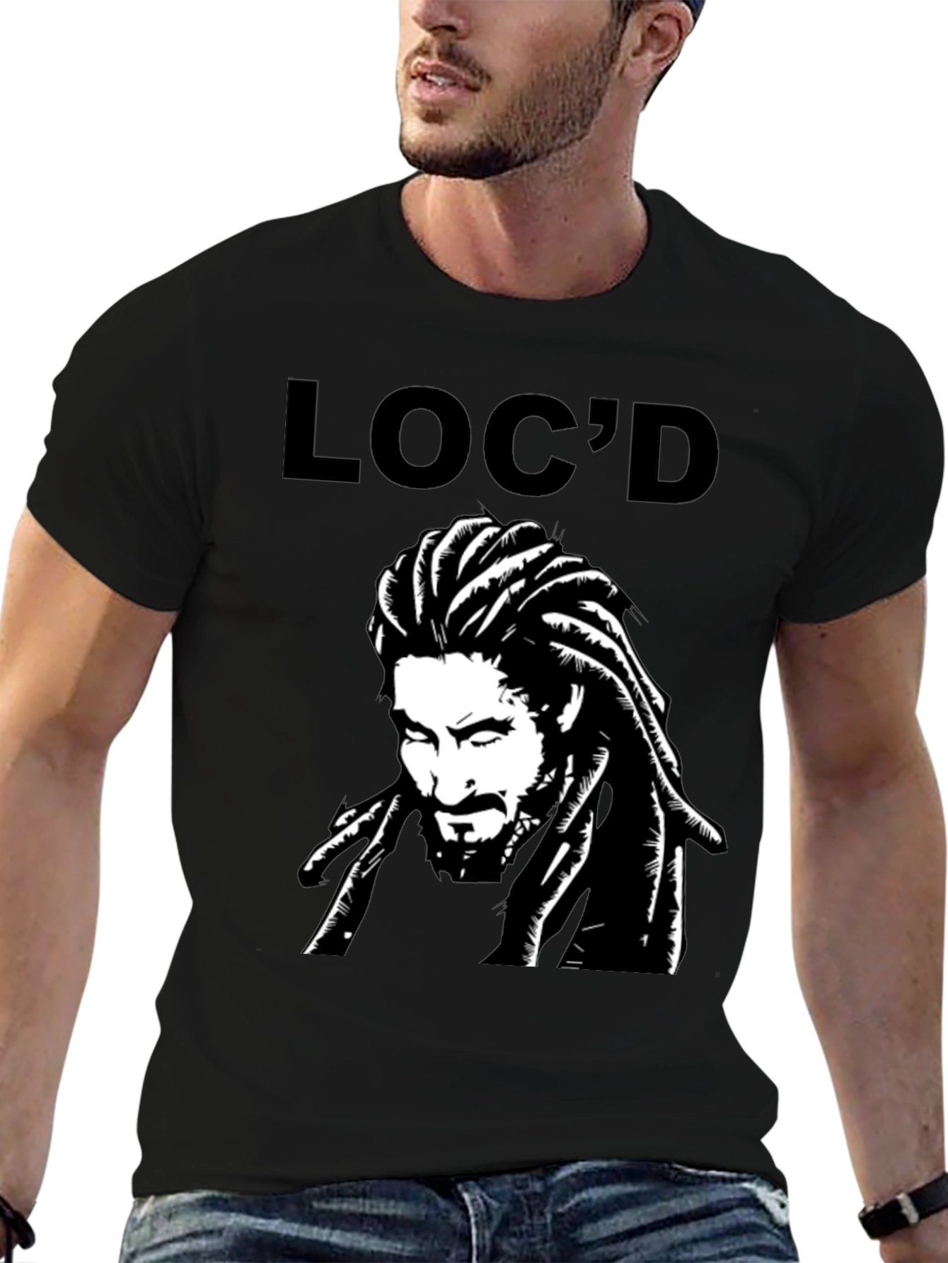 Locd T-Shirt: Dreadlocks Graphic Tee for Men