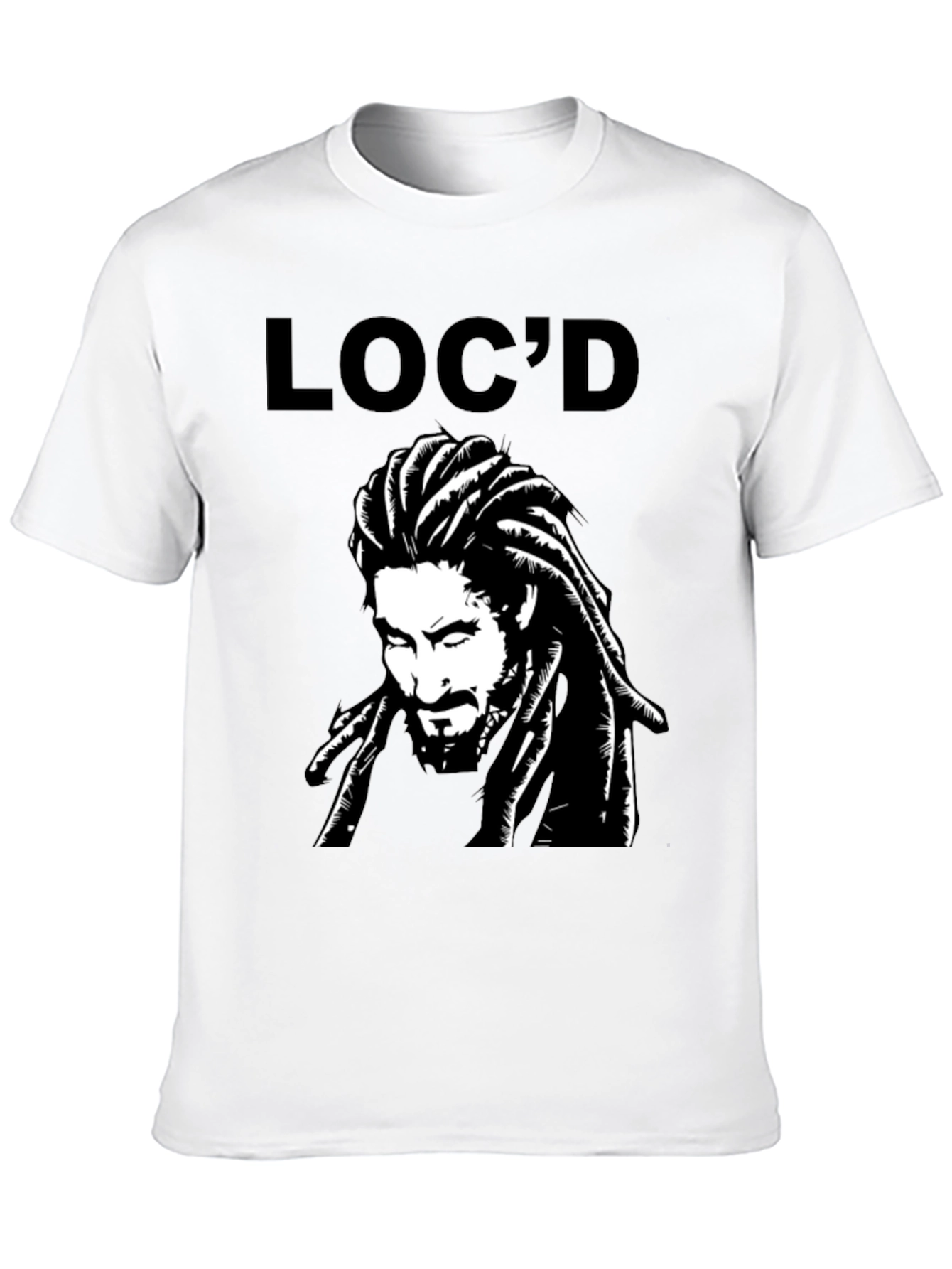 Locd T-Shirt: Dreadlocks Graphic Tee for Men