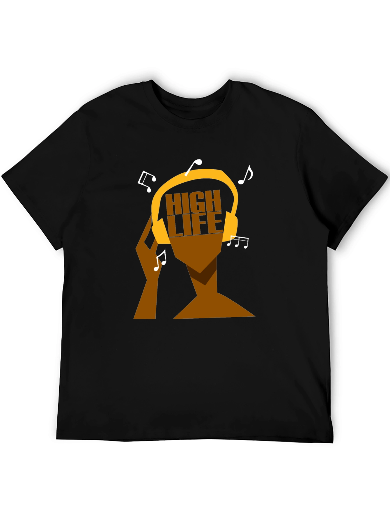 High Life Music T-Shirt - Graphic Print