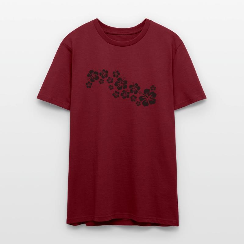 hibiscus blooms - black