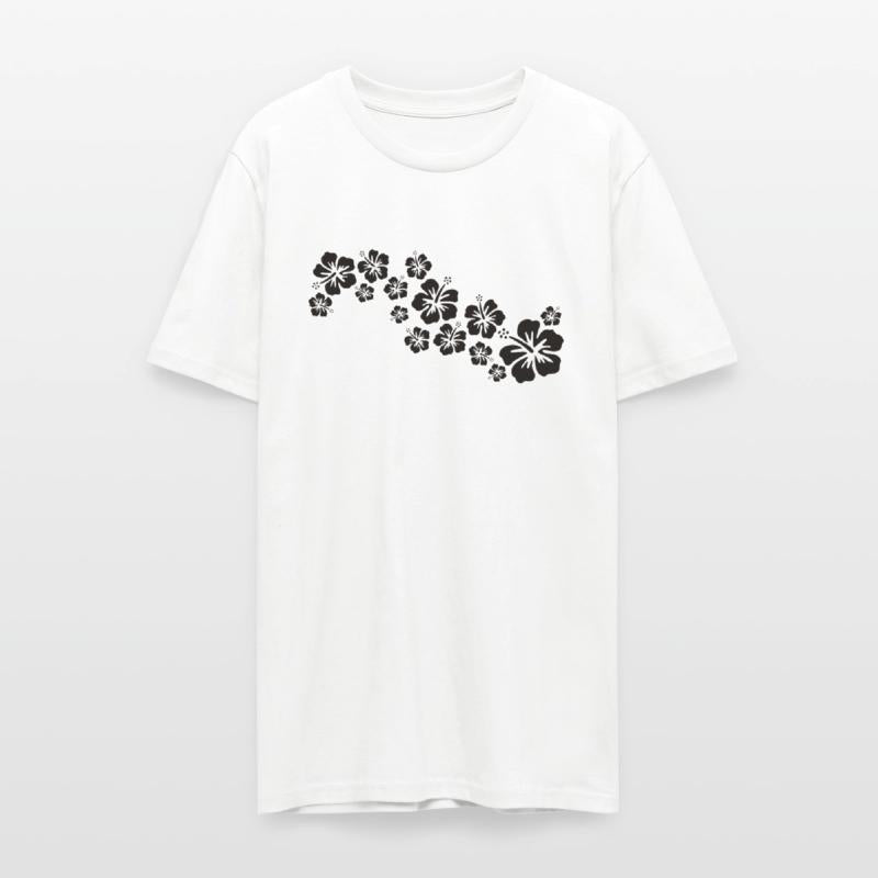 hibiscus blooms - black